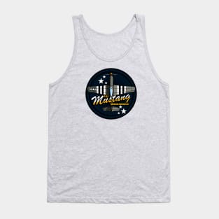 WW2 P-51 Mustang Patch Tank Top